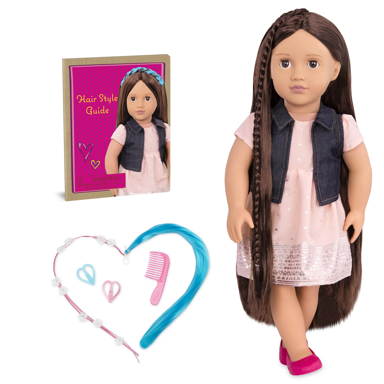 Our Generation Лялька Кейлін (46 см) з волоссям що росте, брюнетка  Baumar - Я Люблю Це