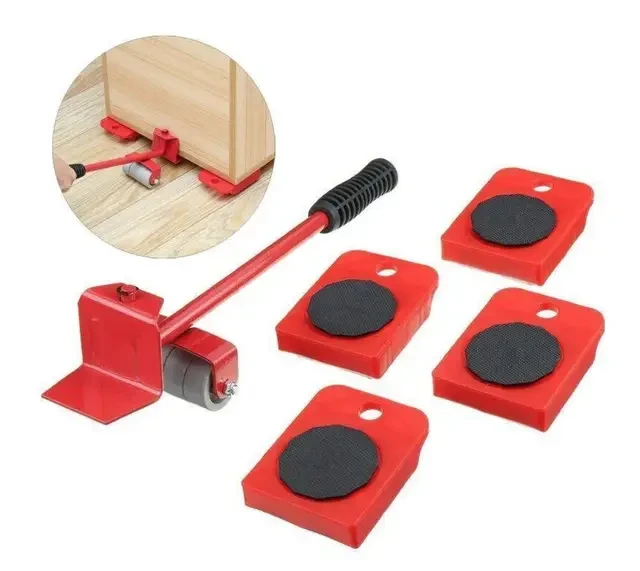 Набір для переміщення меблів і важких предметів Furniture Mover Rollers до 150кг / Переносний подйомник