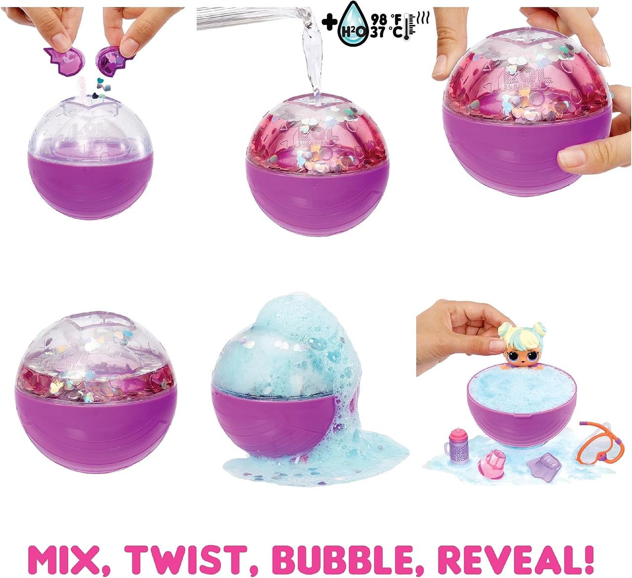 Кукла LOL Surprise! Color Bubble - ЛОЛ Бабл (Пузырь) Пузырьковые сюрпризы в шаре - фото 4 - id-p2012699190