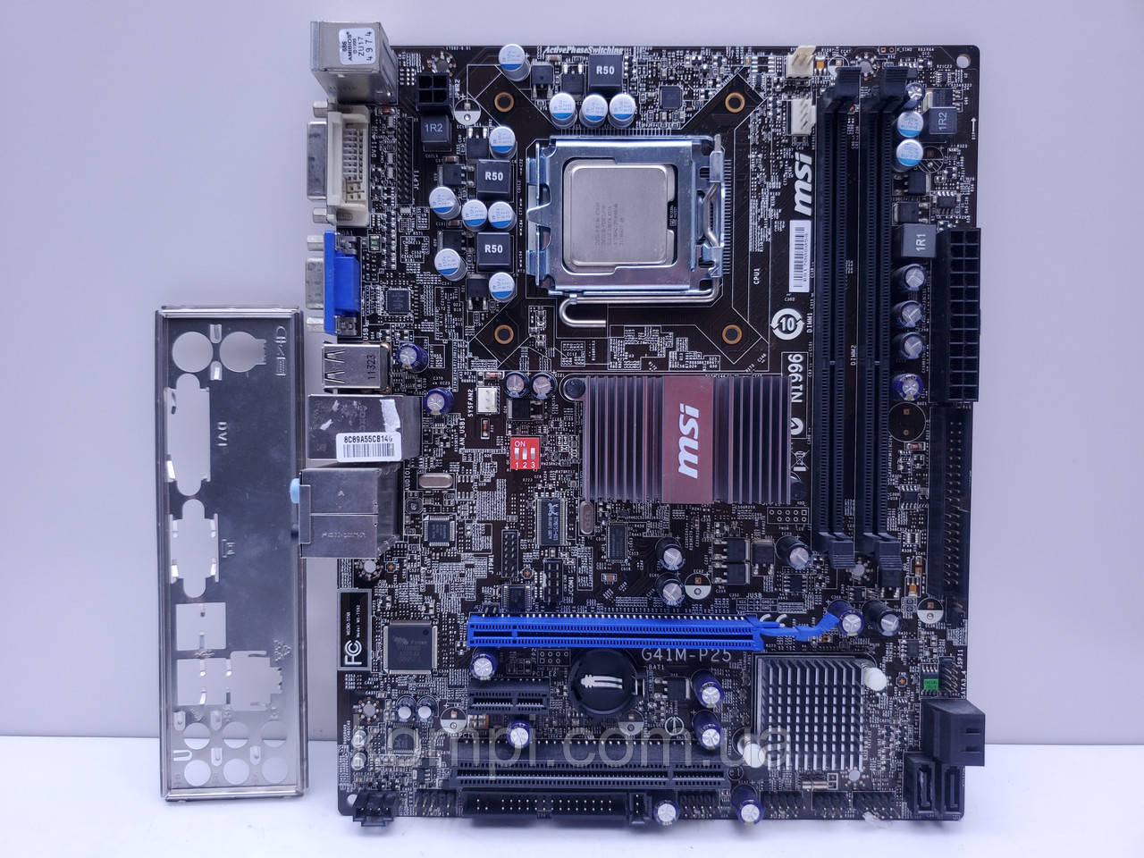 Материнська плата s775 MSI G41M-P25 (Socket 775,DDR3,QUAD,б/у)