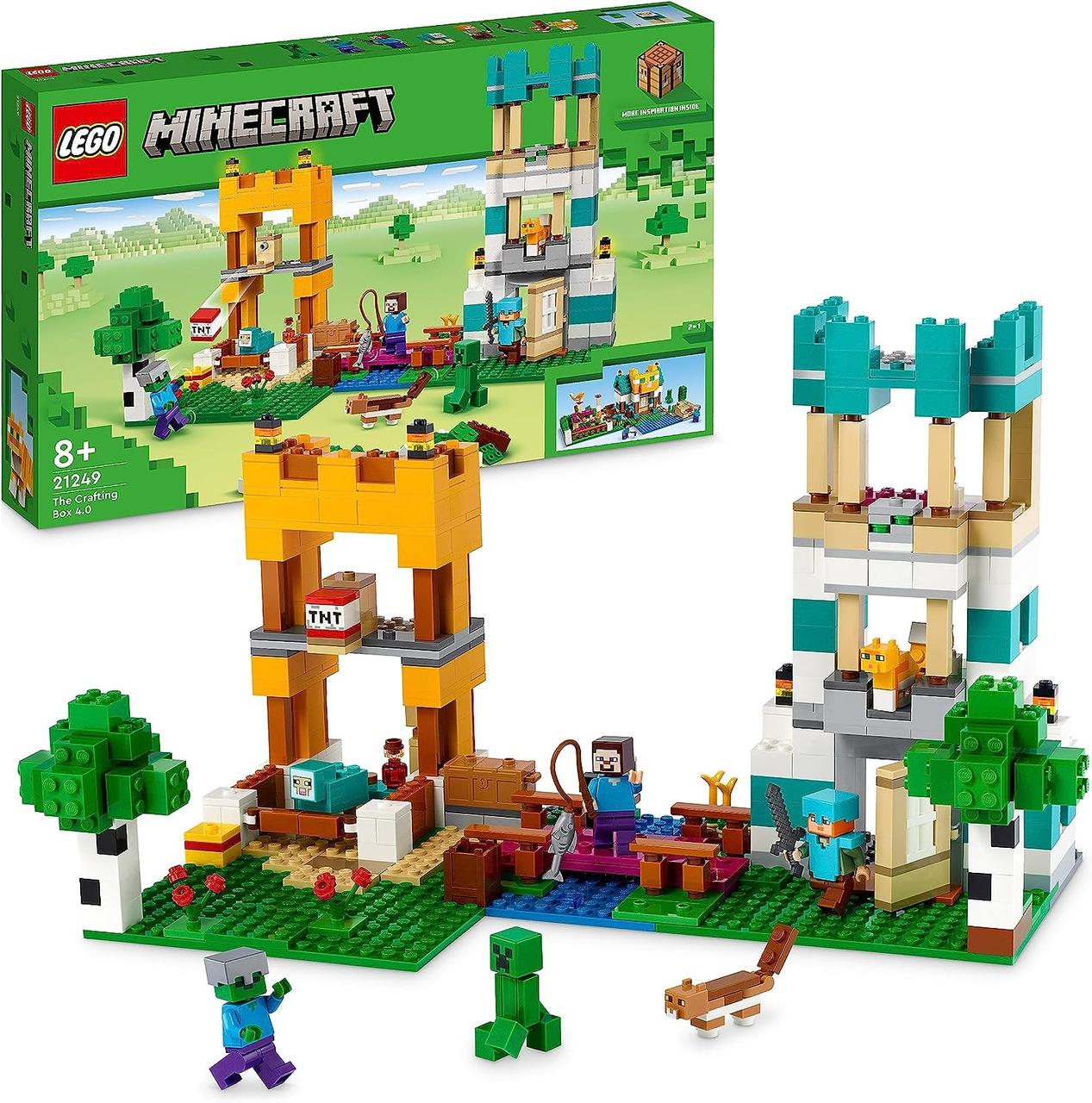 Конструктор Лего Майнкрафт Сундук для творчості Lego Minecraft The Building Box 21249