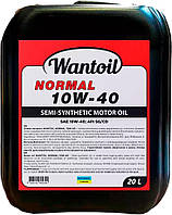 Моторна олива WANTOIL NORMAL 10w40 SG/CD 20л