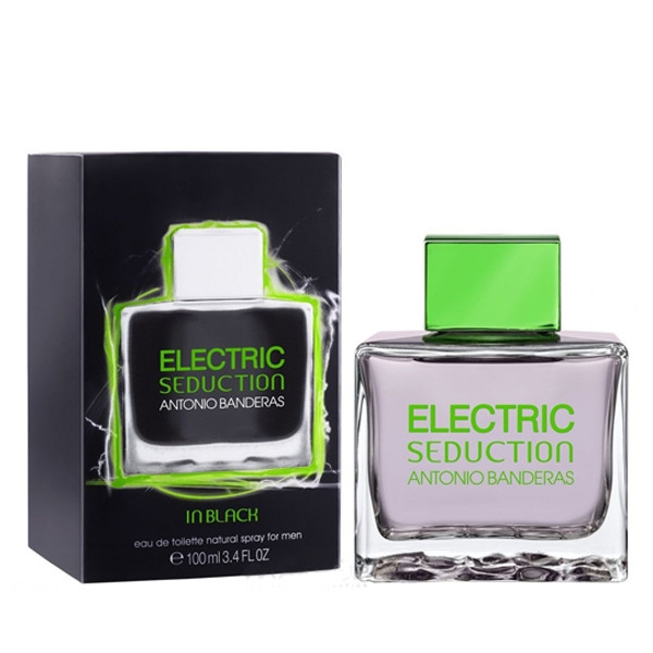 Чоловіча туалетна вода Antonio Banderas Electric Seduction In Black (Антоніо Бандерас Електрик Седакшн ін Блек