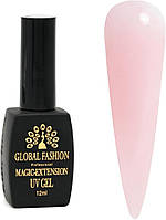 Гель для укрепления, коррекции ногтей Magic-Extension GLITTER 12мл. № 12, Global Fashion