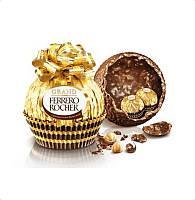 Конфета молочный шоколад и фундук Grand Ferrero Rocher 125г Италия