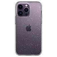 Spigen Чехол для Apple iPhone 14 Pro Liquid Crystal Glitter, Rose Quartz Baumar - Я Люблю Это