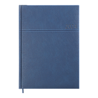 Ежедневник датированный 2024 (A4, 336 стр, синий) BUROMAX ORION BM.2748-02