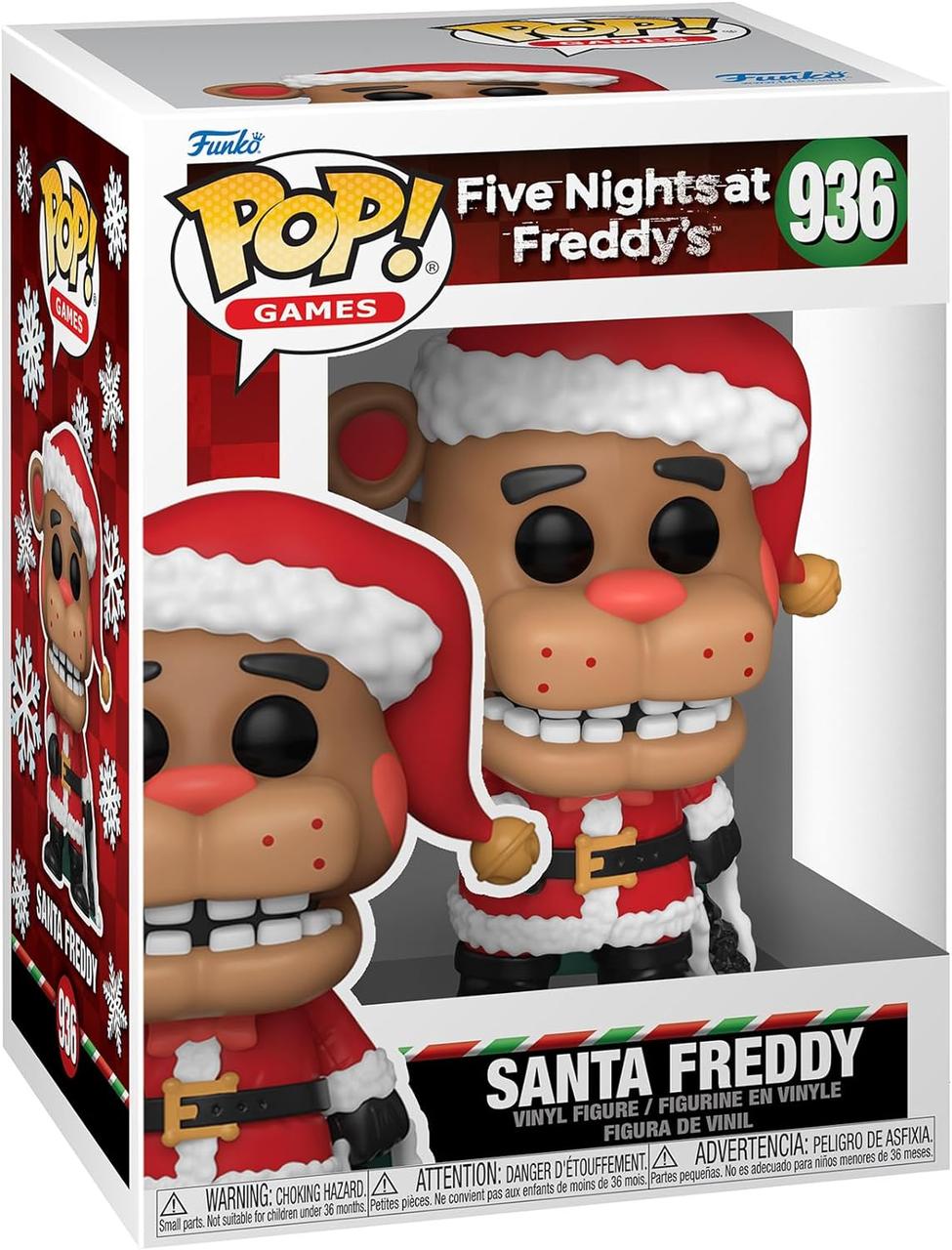 Фігурки 5 ночей з Фредді Funko Pop Five Nights на Freddy's Holiday Santa Freddy