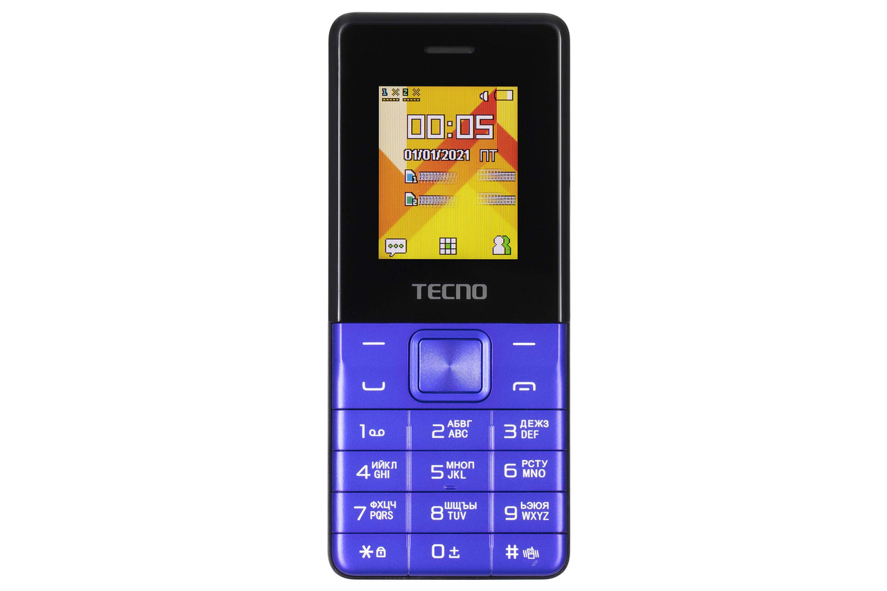 TECNO Мобільний телефон T301 2SIM Blue  Baumar - Я Люблю Це
