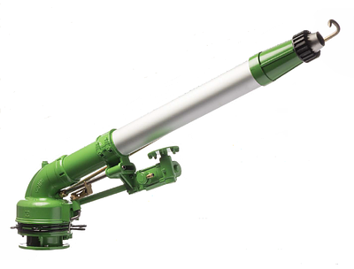 Зрошувач для поля, радіус 51 - 90 м, фланець 130 х 6 М8 або 145 х 6 М10, витрата 64,9 - 269 м³/год, Sime Gemini