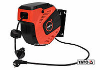Удлинитель электрический на автоматическом барабане 10 м YATO YT-81220 Baumar - Гарант Качества