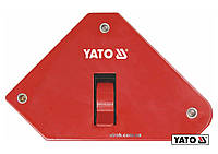 Струбцина магнітна для зварки з перемикачем YATO : 13.5 кг, 85 х 139 х 25 мм Baumar - Гарант Качества
