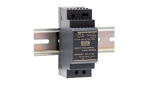 Блок живлення Mean Well на DIN-рейку 24W 12V IP20 (HDR-30-12)