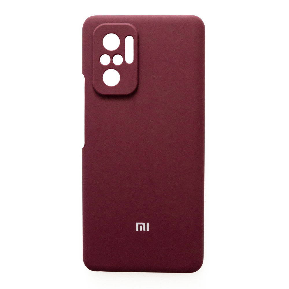 Чохол Silicone Case Premium для Xiaomi Redmi Note 10 / Note 10s / Poco M5s Plum