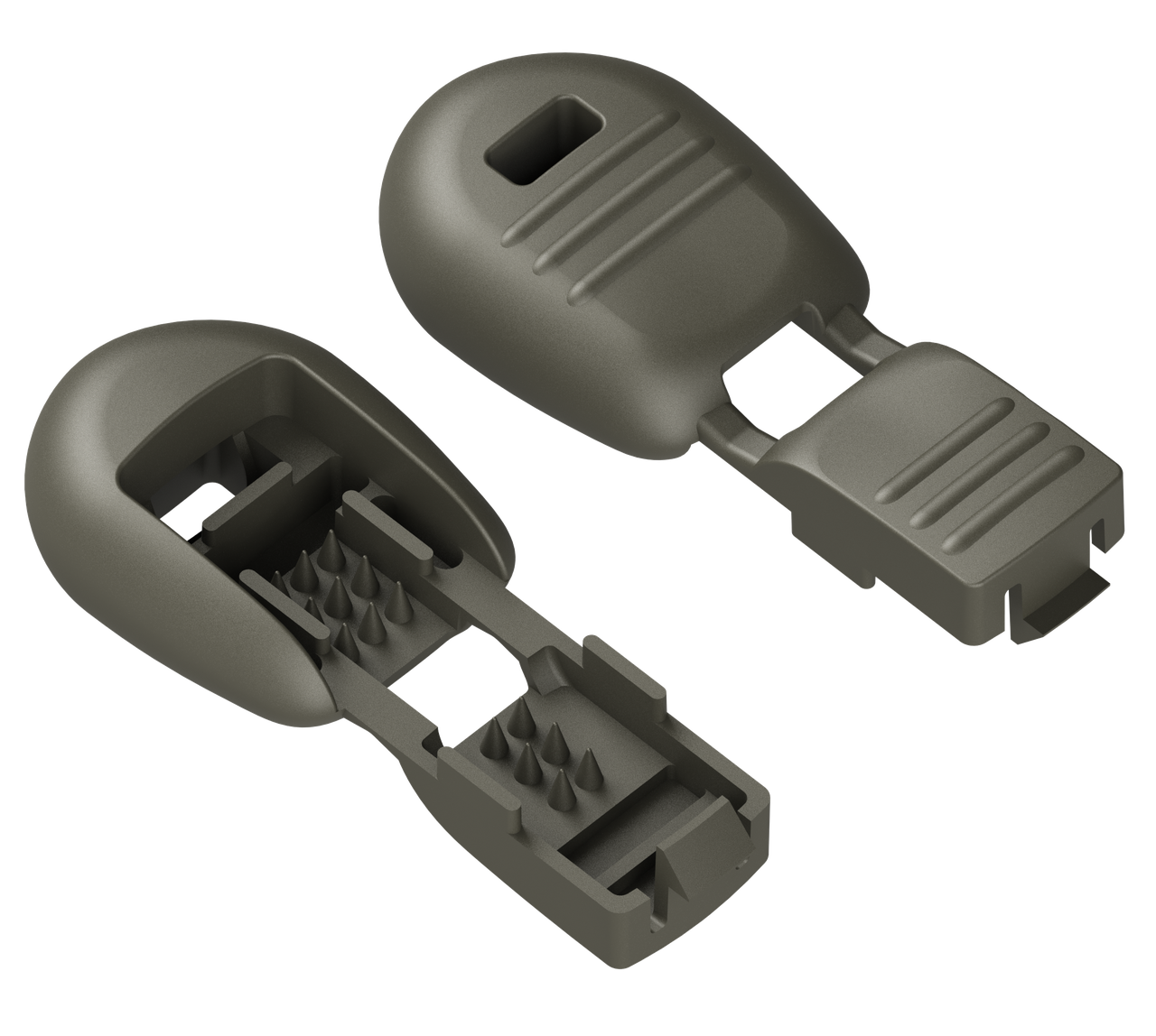 Кінцевик відкидний з поліаміду AMM 07.121 олива (07.99.121.01.30), фото 1