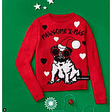 Тонкий светр джемпер Pepperts на дівчинку підлітка р.146-152 - 10-12 років, новорічний, різдвяний, фото 2