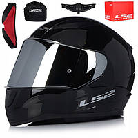 Шлем открытый LS2 FF353 Rapid черный розмер XL