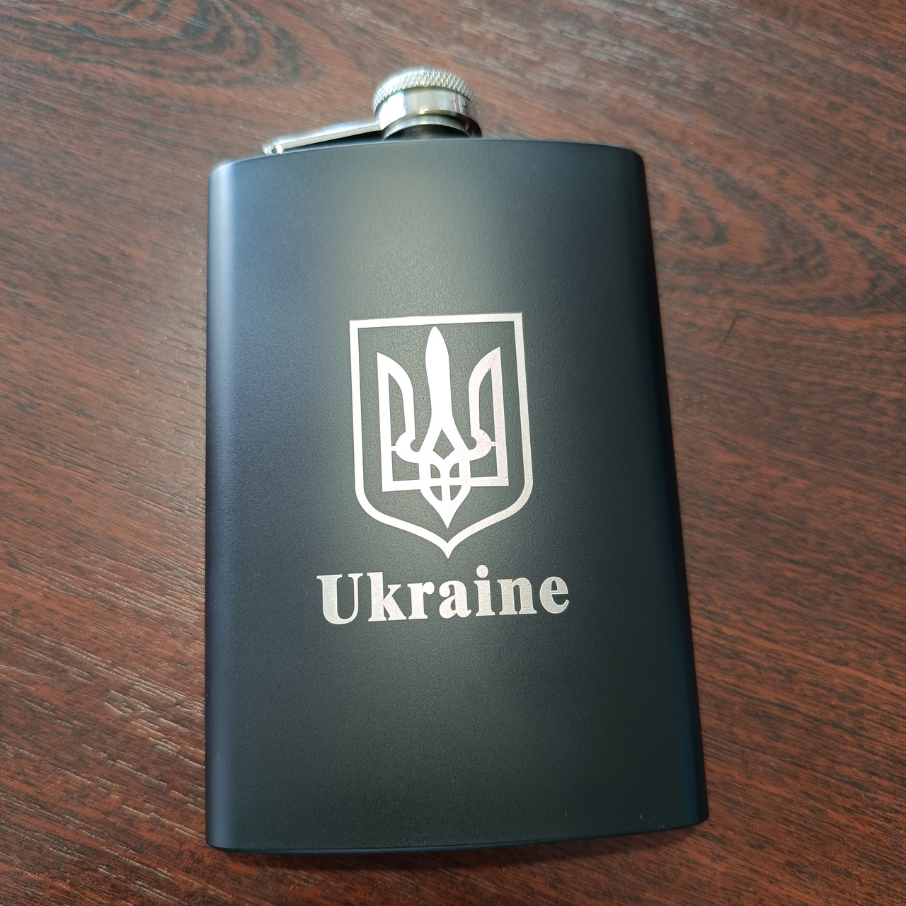 Фляга металева для алкоголю UKR-2
