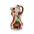 Новорічний порцеляновий глечик для напоїв "Дід мороз з подарунками" від італійського бренду Lamart, фото 2