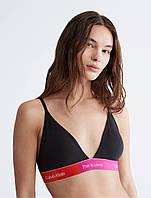 Стильный бралетт Calvin Klein триангл с логотипом  оригинал