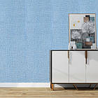 Текстурні самоклеючі шпалери Блакитні з білим 2800х500х1,5мм (SW-00001326), фото 2