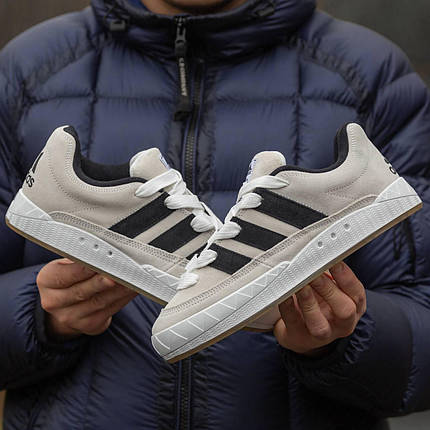 Кросівки Adidas Adimatic Neighborhood Grey Black / Адідас Адіматік Нейборхуд Сірі з Чорним, фото 1