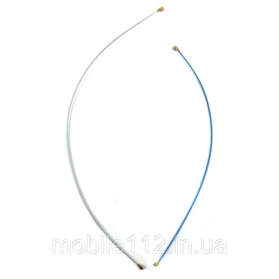 Коаксіальні кабелі Samsung Galaxy A50 2019 A505F антени 2 шт - блакитний 132 мм, білий 177 мм, фото 1
