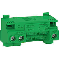 Клемний блок PE, 14 виходів, 3x25 мм² + 11x4 мм², Schneider Electric LGYT1E14