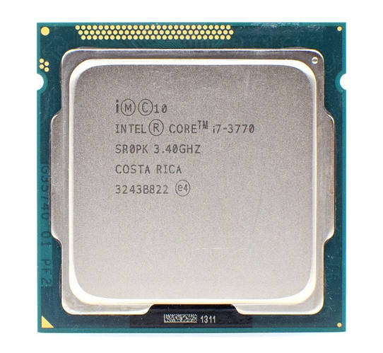 Процессор Intel Core i7-3770 3.4-3.9 GHz, LGA1155 77W Б/У (ID ...