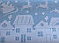 Наклейки новорічні Санта Олені (декор вікон Новий рік місяць зірки) Набір S 47см матова Білий, фото 10