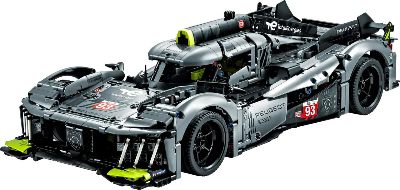 LEGO Конструктор Technic PEUGEOT 9X8 24H Le Mans Hybrid  Baumar - Я Люблю Це