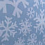 Новорічні наклейки на вікна Новорічні зимові Сніжинки 20 шт. (декор Новий рік сніг для вітрин) матова Білий, фото 7