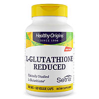 L-Glutathione Reduced 500 mg Healthy Origins, 60 капсул