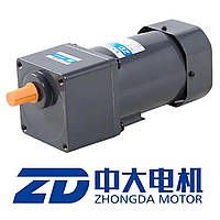 Двигун-редуктор ZD-Motors 180 Вт (6IK180GN-CP/6GN__K) моторедуктор малогабаритний