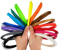 Пластик PLA для 3D ручки (20 цветов по 10 м)/ Запаска для 3D ручки