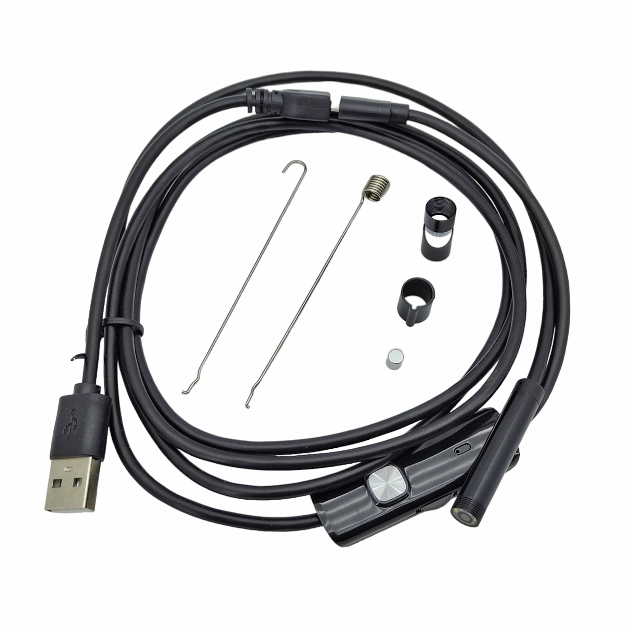 Ендоскоп, м'який дріт, 1,5 м 2 in 1 MicroUSB/PC HD