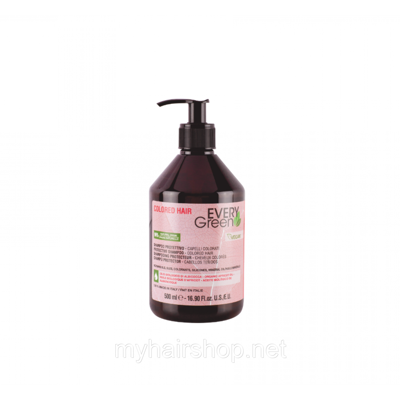 Шампунь для фарбованого волосся DIKSON Every Green Colored Hair Restoring Shampoo 500 мл