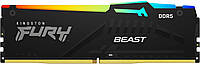 Kingston Память ПК DDR5 16GB 4800 Beast Black RGB Baumar - Я Люблю Это