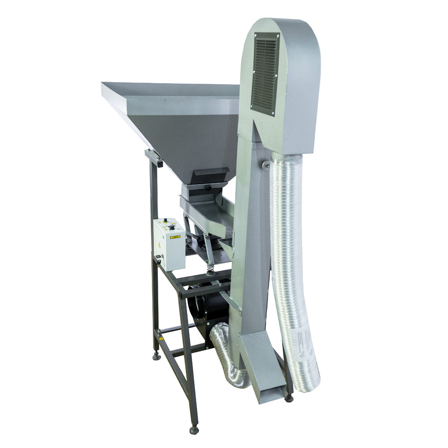 Аспіраційна колона з віброподачею для волоського горіха 100 кг/год, фото 1