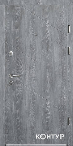 Вхідні двері Magda 157/605 Тип 2.3 квартира Дуб шато, фото 1