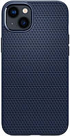 Spigen Чехол для Apple iPhone 14 Plus Liquid Air, Navy Blue Baumar - Я Люблю Это