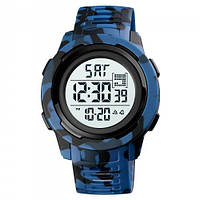 Электронные мужские часы Skmei 1731CMBUWT Camo Blue-White