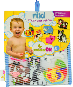 Набір іграшок для купання "Улюблена ферма"