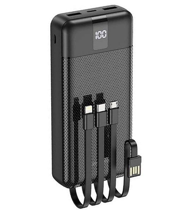 Повербанк Power Bank Borofone BJ20A 20000 mAh чорний, фото 1