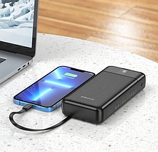 Повербанк Power Bank Borofone BJ20A 20000 mAh чорний, фото 6