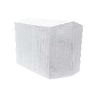 Стыковочный элемент универсальный Decowood (23x15)см белый