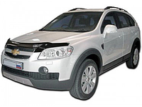 Дефлектор капота (мухобойка) Chevrolet Captiva 2006-2011 (Шевроле Каптива) 1715K210