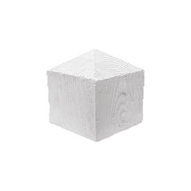 Стикувальний елемент універсальний Decowood (11x11)см білий