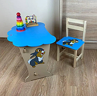 Детский письменный стол Тучка со стульчиком