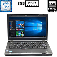 Ноутбук Lenovo ThinkPad T420/14"TN(1366x768)/Intel Core i5-2520M 2.50GHz/8GB DDR3/SSD 120GB/Intel HD Graphics